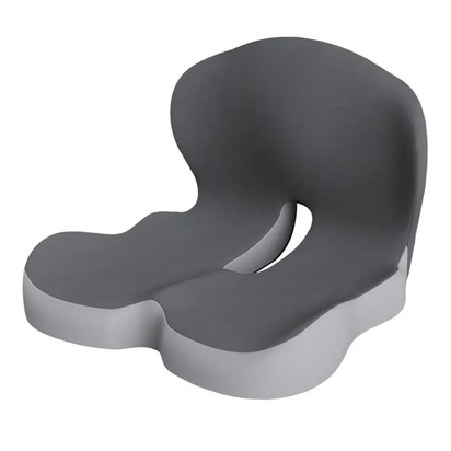 L-Shaped Seat Cushion Ergonomic Memory Foam Seat Cushion with Lumbar Support for Tailbone Pain Relief L-Shaped Back for Office