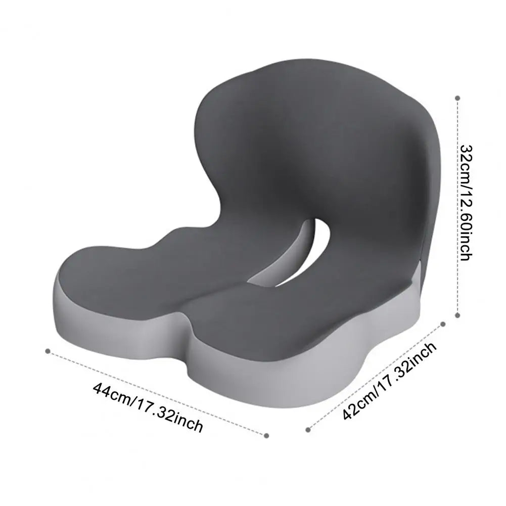 L-Shaped Seat Cushion Ergonomic Memory Foam Seat Cushion with Lumbar Support for Tailbone Pain Relief L-Shaped Back for Office