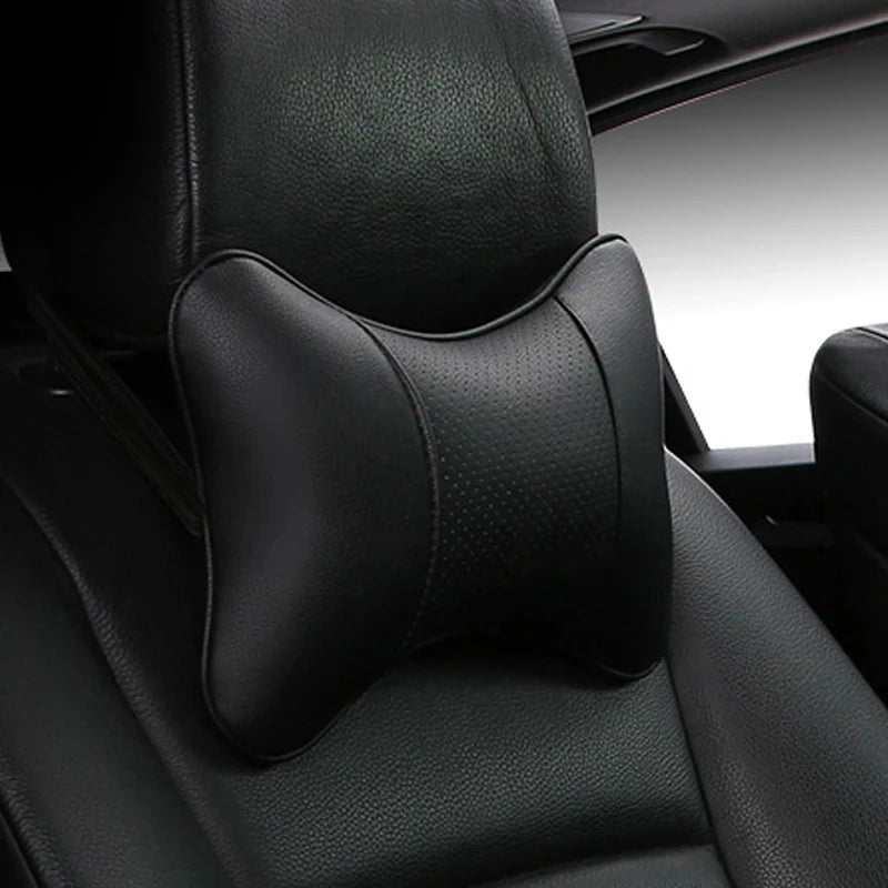 Car Neck Headrest Pillow Car Accessories Cushion Auto Seat Head Support Neck Protector Automobiles Seat Neck Rest Memory Cotton