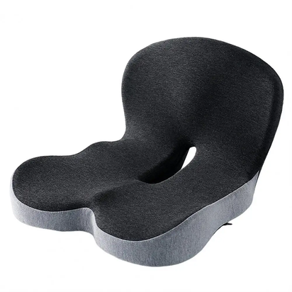 L-Shaped Seat Cushion Ergonomic Memory Foam Seat Cushion with Lumbar Support for Tailbone Pain Relief L-Shaped Back for Office