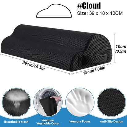 Comfort Foot Rest under Desk, Leg Support Stool, Ergonomic Foot Rest for Home Office, Work, Gaming Accessories, Leg Pain Relief