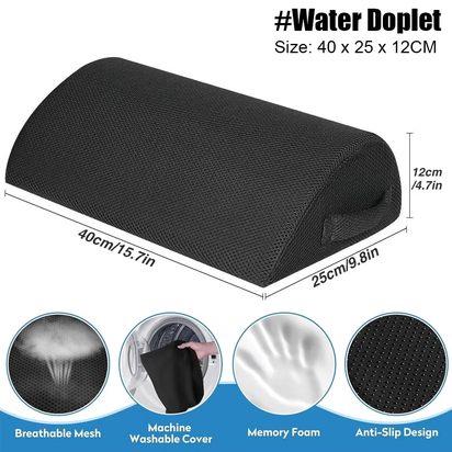 Comfort Foot Rest under Desk, Leg Support Stool, Ergonomic Foot Rest for Home Office, Work, Gaming Accessories, Leg Pain Relief