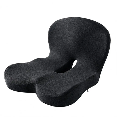 L-Shaped Seat Cushion Ergonomic Memory Foam Seat Cushion with Lumbar Support for Tailbone Pain Relief L-Shaped Back for Office