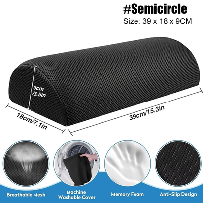 Comfort Foot Rest under Desk, Leg Support Stool, Ergonomic Foot Rest for Home Office, Work, Gaming Accessories, Leg Pain Relief