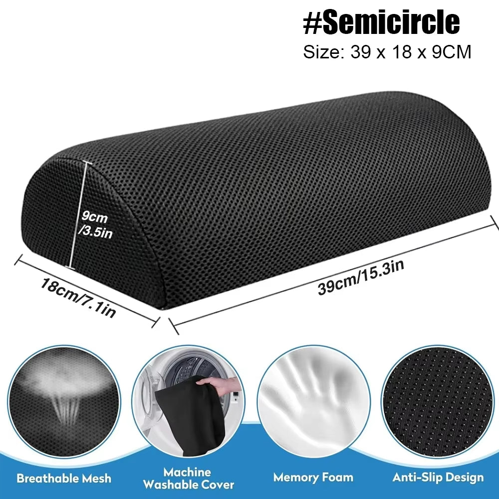 Comfort Foot Rest under Desk, Leg Support Stool, Ergonomic Foot Rest for Home Office, Work, Gaming Accessories, Leg Pain Relief