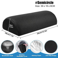 Comfort Foot Rest under Desk, Leg Support Stool, Ergonomic Foot Rest for Home Office, Work, Gaming Accessories, Leg Pain Relief