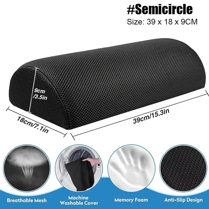 Comfort Foot Rest under Desk, Leg Support Stool, Ergonomic Foot Rest for Home Office, Work, Gaming Accessories, Leg Pain Relief