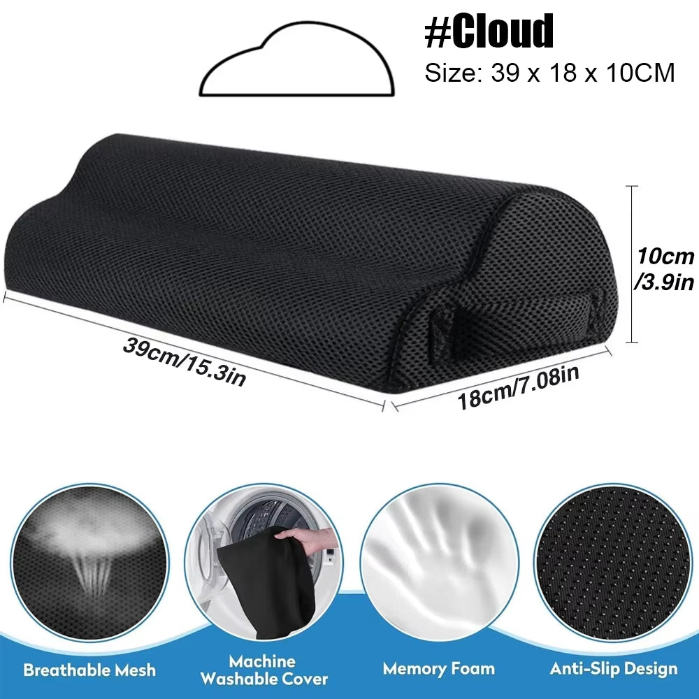 Comfort Foot Rest under Desk, Leg Support Stool, Ergonomic Foot Rest for Home Office, Work, Gaming Accessories, Leg Pain Relief