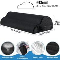 Comfort Foot Rest under Desk, Leg Support Stool, Ergonomic Foot Rest for Home Office, Work, Gaming Accessories, Leg Pain Relief